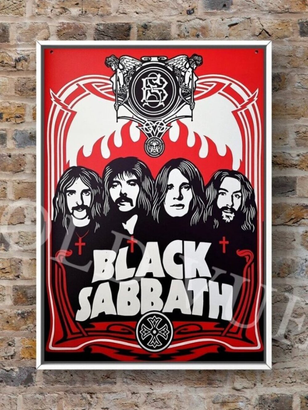 Black Sabbath Poster Gift For Fans Music